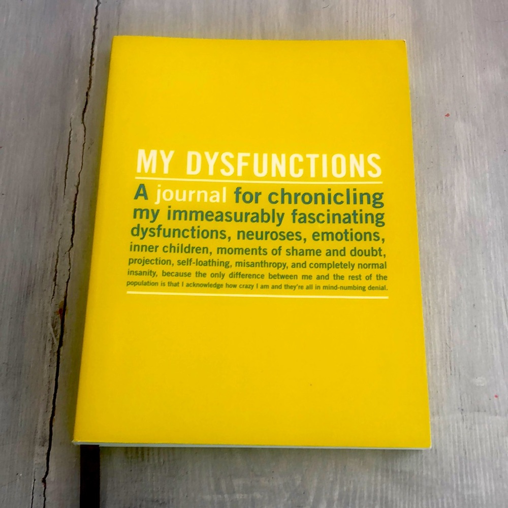 Funny journal with quotes